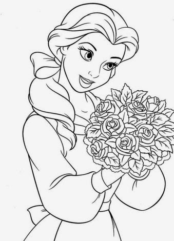 Belle coloring deals
